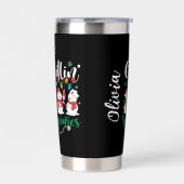 Chillin’ with My Snowmies 保温保冷タンブラー (左面)