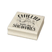 Chillin with my Snowmies Snowmen ラバースタンプ (スタンプ)