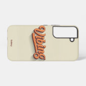 Chilling Vibe Samsung Galaxy S22 ケース (裏面横)