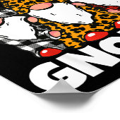 Chilling With My Gnomies _ Cute Garden Gnome Chris ポスター (角)