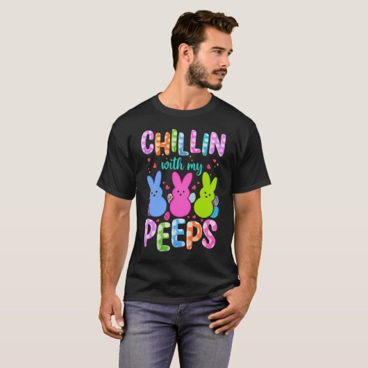 Chilling With My Peeps Tシャツ (正面フル)