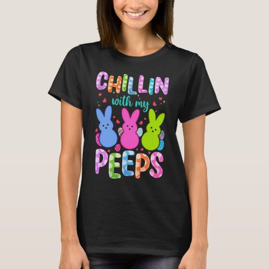 Chilling With My Peeps Tシャツ (正面)