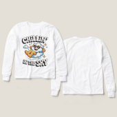 Chillin'in the Skyレトロクラウドデザインfor Summer (デザイン 正面&背面)