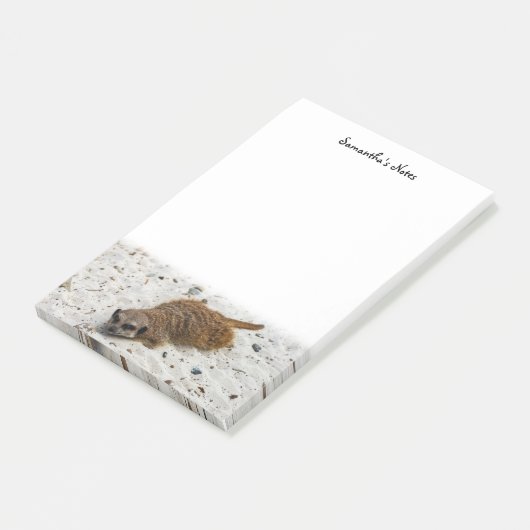 Chillin'Meerkat Post-Itメモ ポストイット (アングル)