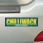 Chilliwackのバンパー バンパーステッカー (車上)
