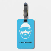 ChillLuggage ラゲッジタグ (裏面縦)