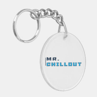 Chillout氏のキーホルダーの透明なロゴ キーホルダー