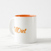 ChillOut |のマグ ツートーンマグカップ (正面左)