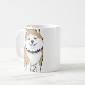 Chillshiba_pawpad コーヒーマグカップ (正面左)