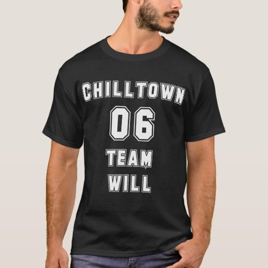 Chilltownのチームは Tシャツ (正面)