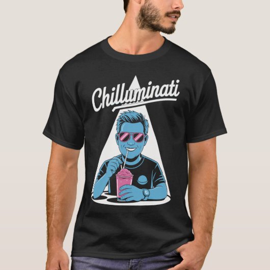 Chilluminati - Cooles Sommer-Shirt Tシャツ (正面)