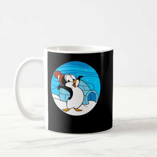Chilly Willy Igloo Classic コーヒーマグカップ (左)