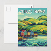Chiloé Island Chile Travel ポストカード (正面/裏面)