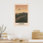 Chilterns AONB Travel Poster ポスター (キッチン)