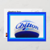Chilton Wisconsinポストカードからの挨拶 ポストカード (正面/裏面)