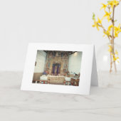 Chimayoの祭壇 カード (黄色い花)