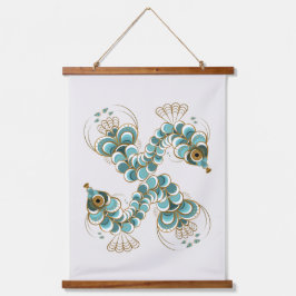 Chimera – クジャックシーホース木材トップタペストリー 吊り下げ型タペストリー