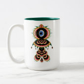 Chimera – フィッシュバードマグカップ15oz. ツートーンマグカップ (左)