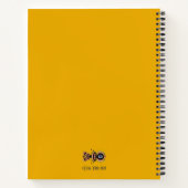 Chimera – 魚の鳥のノート ノートブック (裏面)