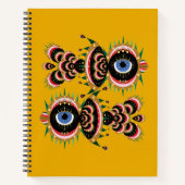 Chimera – 魚の鳥のノート ノートブック (正面)