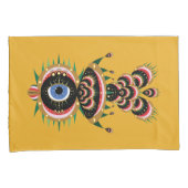 Chimera – 魚の鳥の標準的な枕カバー 枕カバー (正面右)