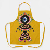 Chimera – 魚の鳥ミディアムエプロン エプロン (正面)