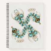 Chimera - Peacock Seahorse Notebook ノートブック (正面)