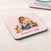 Chimigos - Crazy Chi Lady - Chihuahua コースター (左側)