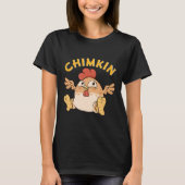 Chimkin Fat Derpy Chicken Meme   Tシャツ (正面)