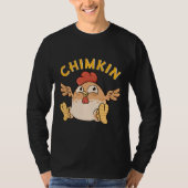Chimkin Fat Derpy Chicken Meme Tシャツ (正面)