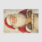 Chimney AZ5のヴィンテージ父クリスマス 薄葉紙 (正面)