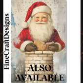 Chimney AZ5のヴィンテージ父クリスマス 薄葉紙