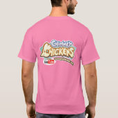 Chimney Chickens Tシャツ – "Watch on Youtube" (裏面)