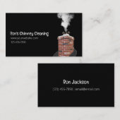 Chimney Cleaning 名刺 (正面/裏面)