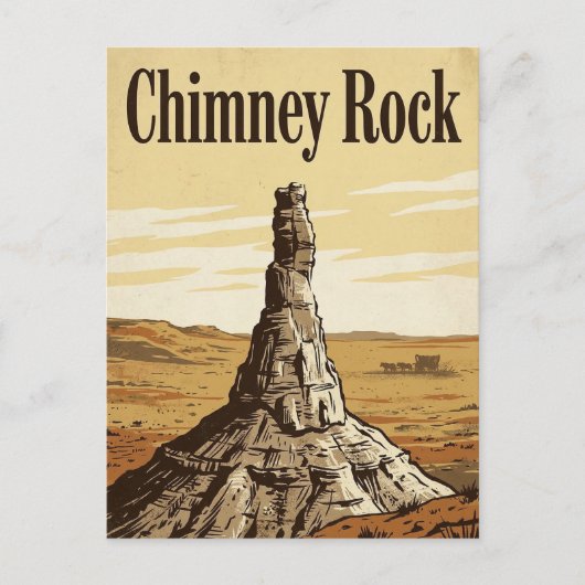Chimney Rock ポストカード (正面)