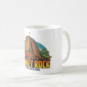 Chimney Rock North Carolina Souvenir コーヒーマグカップ (正面右)