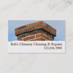 Chimney Sweepのクリーニングと修理 名刺