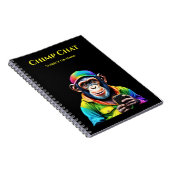 Chimpチャット – チンパンジーと電話 –  ノートブック (右側)