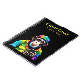 Chimpチャット – チンパンジーと電話 –  ノートブック (左側)