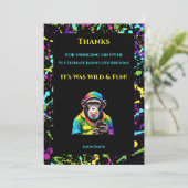 Chimpチャット – チンパンジーと電話 –  招待状 (スタンド正面)