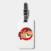 Chimpマンガの荷物タグ ラゲッジタグ (正面縦)