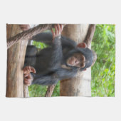 Chimpanzee 001 キッチンタオル (横)