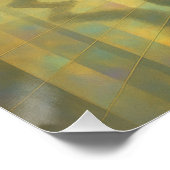 Chimpanzee in the Prism Light Hall – GeoWild Art ポスター (コーナー)