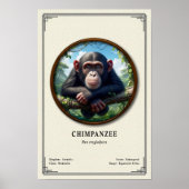Chimpanzee Zoology Series ポスター (正面)