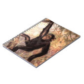 chimpanzeehangingintree002_original ノートブック (左側)