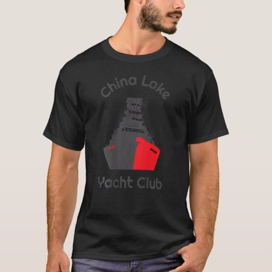China Lake Yacht Club Tシャツ (正面)