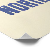 China - Northwest Air Travel Poster ポスター (角)