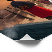 China Temple Travel Poster ポスター (コーナー)