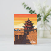 China Xi'an Travel ポストカード (スタンド正面)