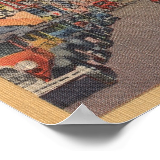 ChinatownのCAStreetシーン ポスター (角)